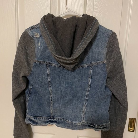 Hollister Denim Jacket Hoodie 